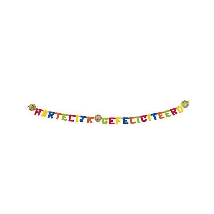 Sesamstraat Letterslinger Happy Birthday, Hobby en Vrije tijd, Feestartikelen, Nieuw, Verzenden