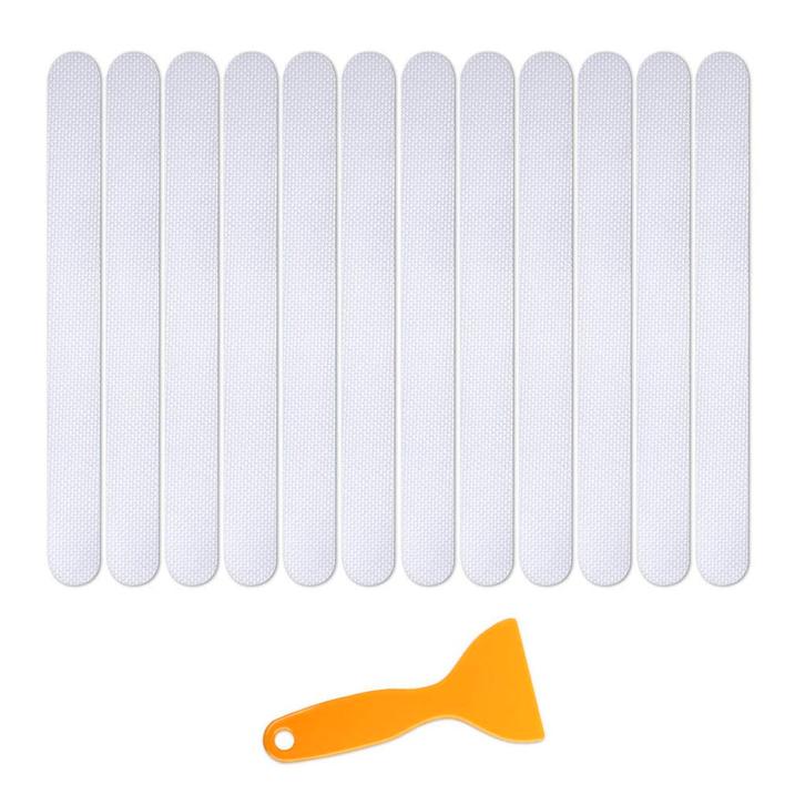 Anti Slip Strip Strips - 25 stuks - Transparant - 20 cm x 2, Doe-het-zelf en Verbouw, Overige Doe-het-zelf en Verbouw, Nieuw, Verzenden