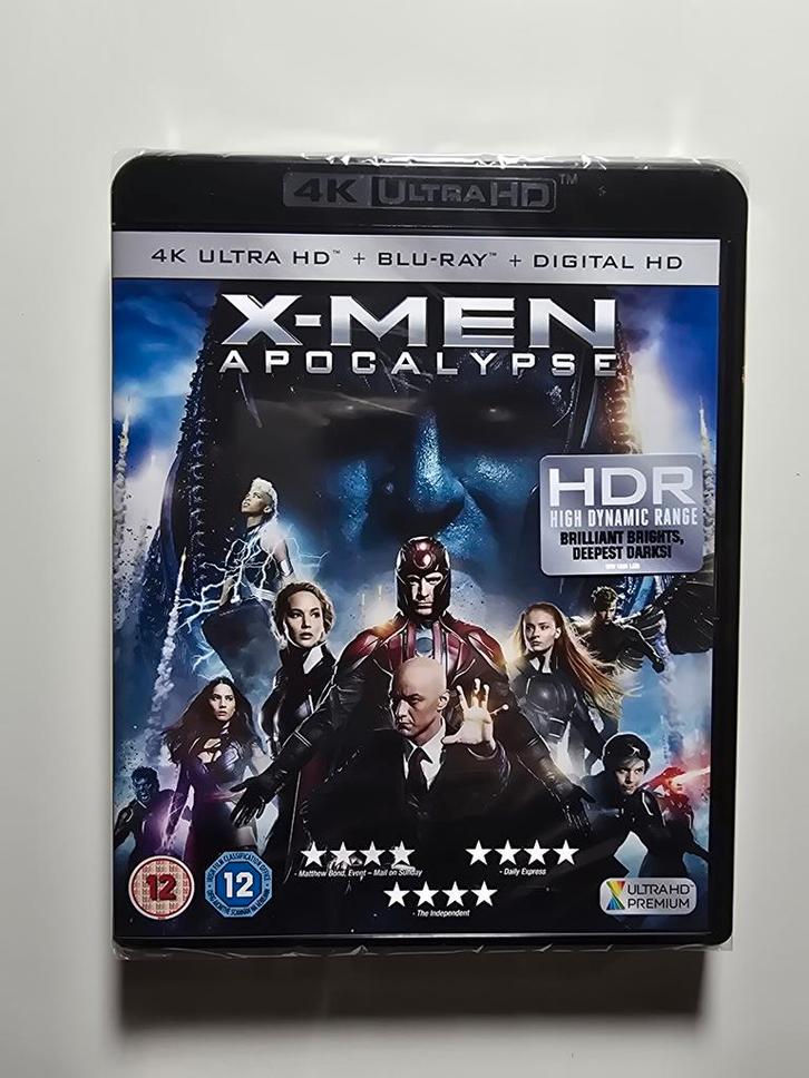 X-MEN APOCALYPSE (IMPORT WITHOUT DUTCH SUBS) (IN SEAL), Cd's en Dvd's, Blu-ray, Gebruikt, Verzenden