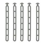 ProPlus Trapspanner met knoop - 23,5 cm - Grijs - 5 stuks, Caravans en Kamperen, Ophalen of Verzenden, Nieuw