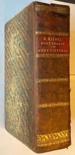 Dr. H. Riedel - Kort begrip der oude historie - 1842-1852