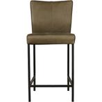 Leren barkruk Revolt laag - Rancho Green (olijf/groen) -, Nieuw, Leer, Ophalen of Verzenden, 90 cm of meer