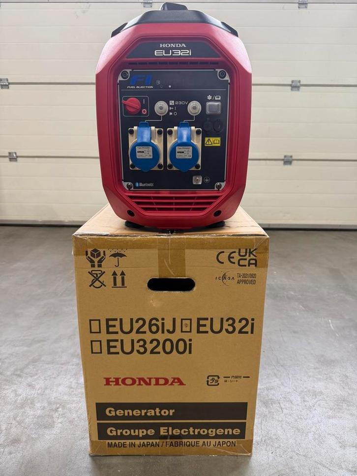 Honda EU32i aggregaat generator, Doe-het-zelf en Verbouw, Aggregaten, Minder dan 5 kVA, Geluidgedempt, Nieuw, Benzine