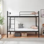 Stapelbed Berimma 200x90 cm met ladder en uitvalbescherming, Huis en Inrichting, Slaapkamer | Bedden, Verzenden, Nieuw