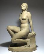 László Gabay (1897-1952) - sculptuur, Art Deco Woman (40 cm), Antiek en Kunst, Antiek | Glas en Kristal