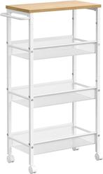 Keukentrolley / badkamertrolley - 22 cm breed - 77 cm hoog, Doe-het-zelf en Verbouw, Transportwagens, Verzenden, Nieuw