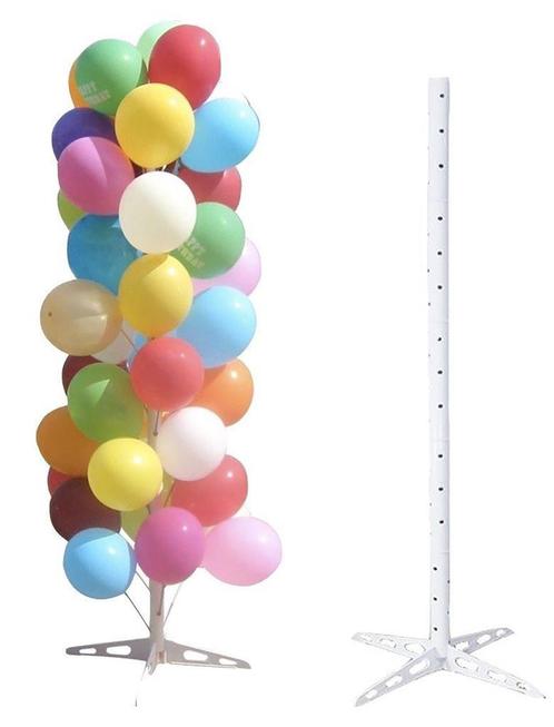 Witte Ballonnenboom standaard - 180cm, Hobby en Vrije tijd, Feestartikelen, Nieuw, Ophalen of Verzenden