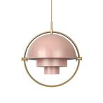 Gubi Multi-Lite Hanglamp, messing/roze - ø¸32 cm, Huis en Inrichting, Lampen | Hanglampen, Verzenden, Nieuw