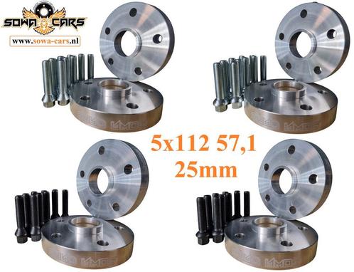 Heb je spacers nodig ? AUDI A3 A4 A6 A8 Q3 5x112 57,1 25mm, Auto diversen, Tuning en Styling, Ophalen of Verzenden