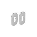 Intersteel rozetten ovaal met sleutelgat verdekt 65x30x5mm -, Verzenden, Nieuw