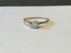 Ring - 18 karaat Geel goud -  1.06ct. tw. Diamant