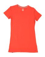 NIKE Womens T-Shirt Dress UK 14 Large Red Geometric, Verzenden, Nieuw