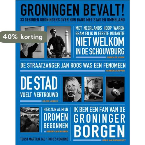 Groningen bevalt! 9789077325193 Martijn Jas, Boeken, Hobby en Vrije tijd, Zo goed als nieuw, Verzenden