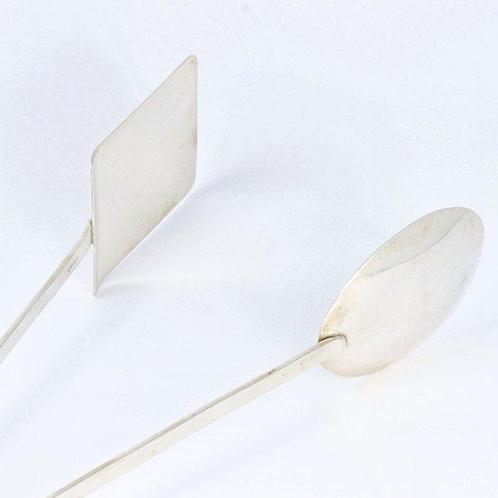 Serveertang / Patisserietang - Tang - .925 zilver -, Antiek en Kunst, Antiek | Goud en Zilver