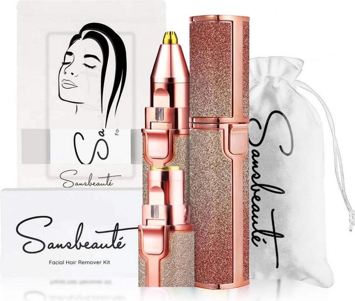 Wenkbrauw Trimmer Gezichtsontharing Dames - Gezichtshaar, Sieraden, Tassen en Uiterlijk, Uiterlijk | Gezichtsverzorging, Nieuw