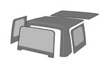 Rampage 1997-2006 Jeep Wrangler(TJ) OEM Replacement Top -, Ophalen of Verzenden, Nieuw