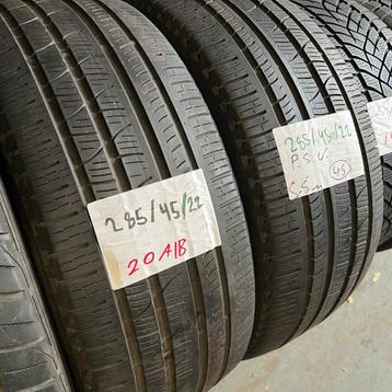 2 x Pirelli Scorpion Verde 285-45-22 4 Seizoenbanden 5,5mm beschikbaar voor biedingen