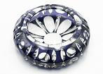 Haida Art Deco Faceted Crystal Glass Cigar Ashtray, 1920 -