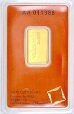 10 gram - Goud .999 - Valcambi, Switzerland - Verzegeld en, Postzegels en Munten, Edelmetalen en Baren