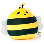 Knuffel Pluche - Bobby de Bij - Squidglys Adorabugs - 22x32x, Ophalen of Verzenden, Nieuw