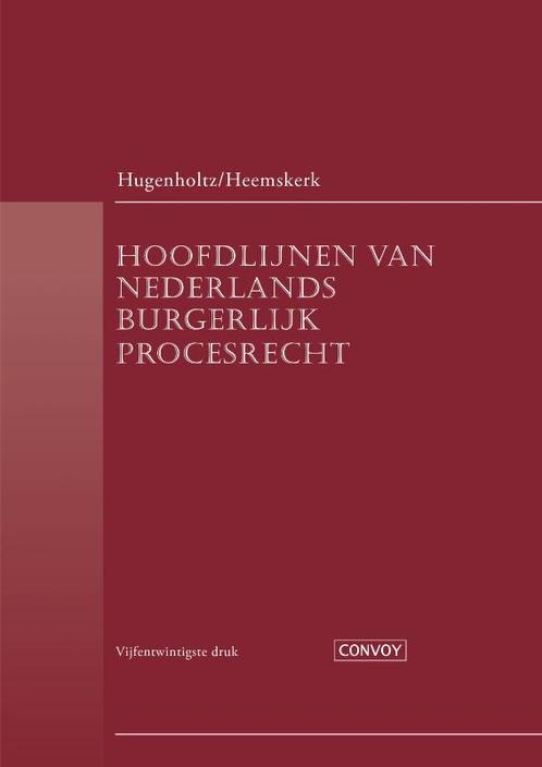 Hoofdlijnen van Nederlands Burgerlijk, 9789463171175, Boeken, Studieboeken en Cursussen, Zo goed als nieuw, Verzenden