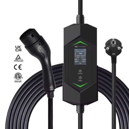 Bar2Charge 3,7kW Slimme EV Thuislader – Type 2 – Instelbaar, Auto diversen, Laadpalen, Verzenden