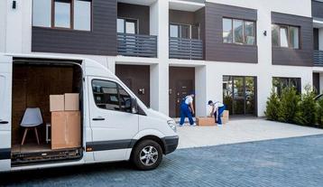 Moving services Amsterdam Moving company Van with MOVERS