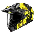 HJC i80 Roki Zwart Geel Adventure Motorhelm, Verzenden, Nieuw met kaartje, Offroadhelm, HJC