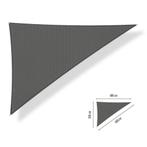 Schaduwdoek 3x4x5 driehoek 90 graden Cool grey, Tuin en Terras, Schaduwdoeken, Ophalen of Verzenden, Nieuw