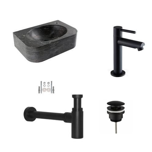 Sani Royal Fonteinset Hardstenen Flow met Kraan,, Tuin en Terras, Waterpartijen en Fonteinen
