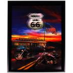3d schilderij Motoren Route 66 NIEUW, Ophalen of Verzenden, Nieuw