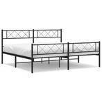 Bedframe Zwart 200x200 | Retourdeal | 60% Korting!, Zwart, Ophalen of Verzenden, Overige maten, 200 cm