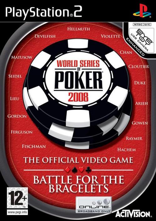 World Series of Poker 2008 Battle for the, Spelcomputers en Games, Games | Sony PlayStation 2, Zo goed als nieuw, Ophalen of Verzenden