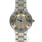 Cartier 21 Must de Cartier 1340, Sieraden, Tassen en Uiterlijk, Horloges | Dames, Gebruikt, Polshorloge, Verzenden