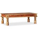 vidaXL Salontafel 110x60x38 cm massief mangohout en, Huis en Inrichting, Tafels | Salontafels, 100 tot 150 cm, Verzenden, Nieuw