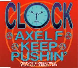 cd single - Clock - Axel F / Keep Pushin, Cd's en Dvd's, Cd Singles, Zo goed als nieuw, Verzenden