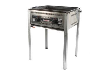 Gas BBQ met bakplaat huren – geschikt voor ca. 30 personen beschikbaar voor biedingen