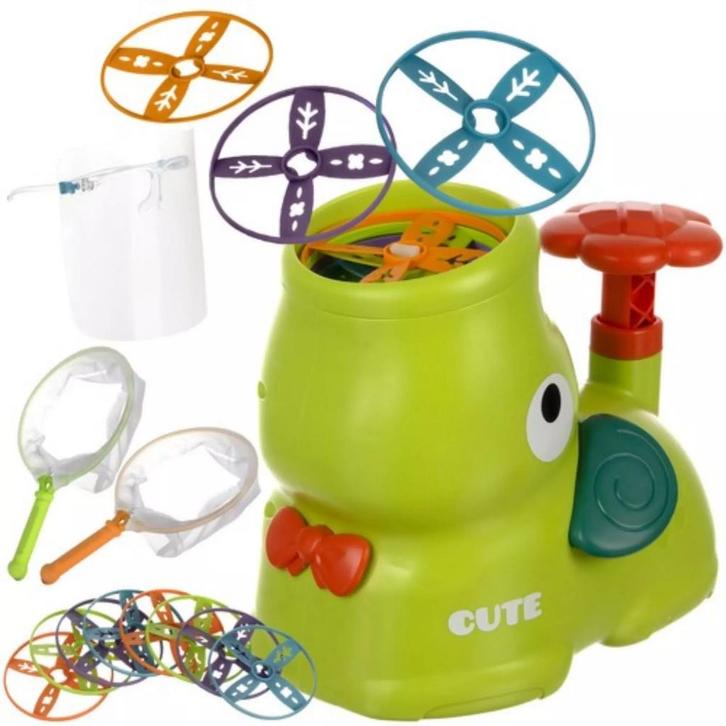 Kruzzel Disc Launcher - Actief Buitenspeelgoed - Veilig e..., Kinderen en Baby's, Speelgoed | Overig, Nieuw, Ophalen of Verzenden