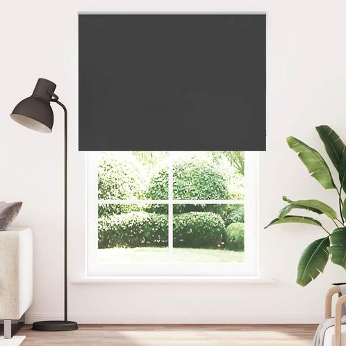vidaXL Rolgordijn verduisterend 160x230 cm stofbreedte 156,6, Huis en Inrichting, Stoffering | Gordijnen en Lamellen, Zwart, Nieuw