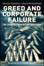 Greed and Corporate Failure, Ophalen of Verzenden, Nieuw