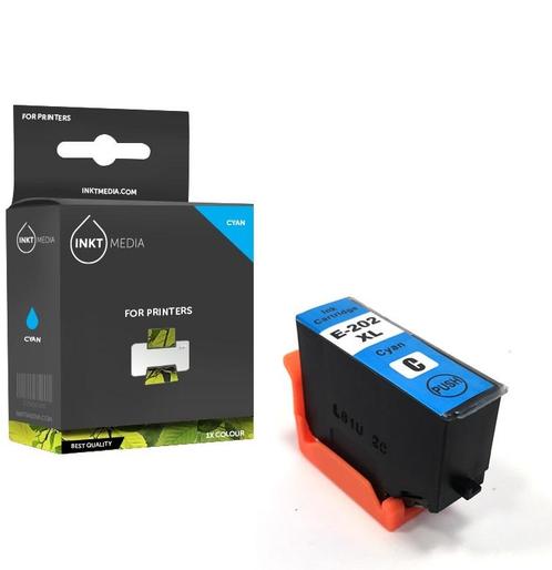 Geschikt Epson 202XL inktcartridge cyaan hoge capaciteit, Computers en Software, Printerbenodigdheden, Cartridge, Nieuw