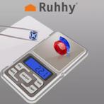 Ruhhy Precisieweegschaal - 200 g / 0.01 g - Professioneel..., Ophalen of Verzenden, Nieuw