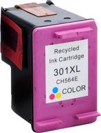 Huismerk HP 301XL cartridge kleur met inktniveau, Verzenden, Nieuw, Huismerk