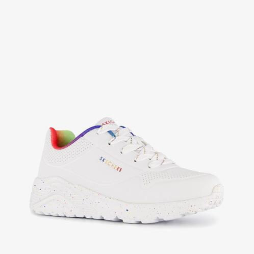 Skechers Uno Lite meisjes sneakers wit maat 34, Kleding | Heren, Schoenen, Nieuw, Verzenden
