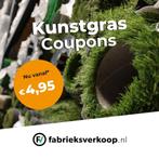 Kunstgras Coupons vanaf €4,95/m² – Pak Voordeel, OP=OP!, Ophalen, Nieuw, 20 m² of meer, Kunstgras