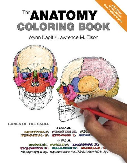 The Anatomy Coloring Book 9780321832016, Boeken, Studieboeken en Cursussen, Zo goed als nieuw, Verzenden