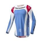 Alpinestars 2024 Techstar Ocuri Crossshirt Licht Blauw / Roo, Nieuw met kaartje