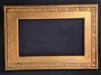 Lijst - Hout - Lijst met goudblad ingebouwd., Antiek en Kunst