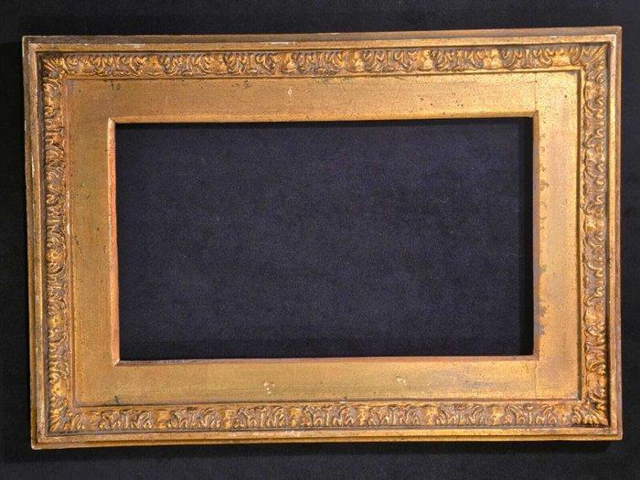 Lijst - Hout - Lijst met goudblad ingebouwd., Antiek en Kunst, Antiek | Overige Antiek