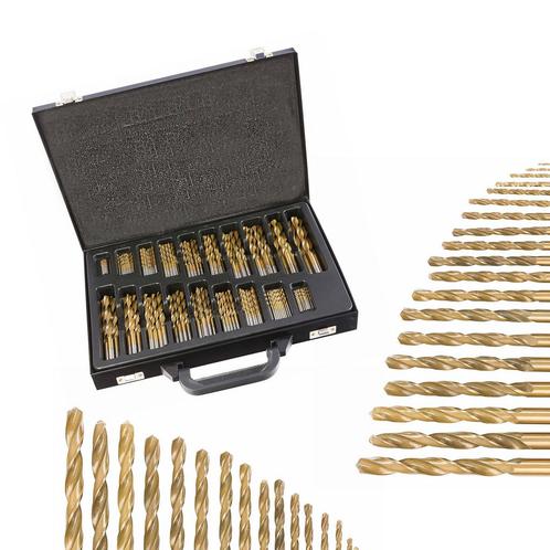 Set met 101 boren in koffer, Doe-het-zelf en Verbouw, Gereedschap | Handgereedschap, Nieuw, Ophalen of Verzenden